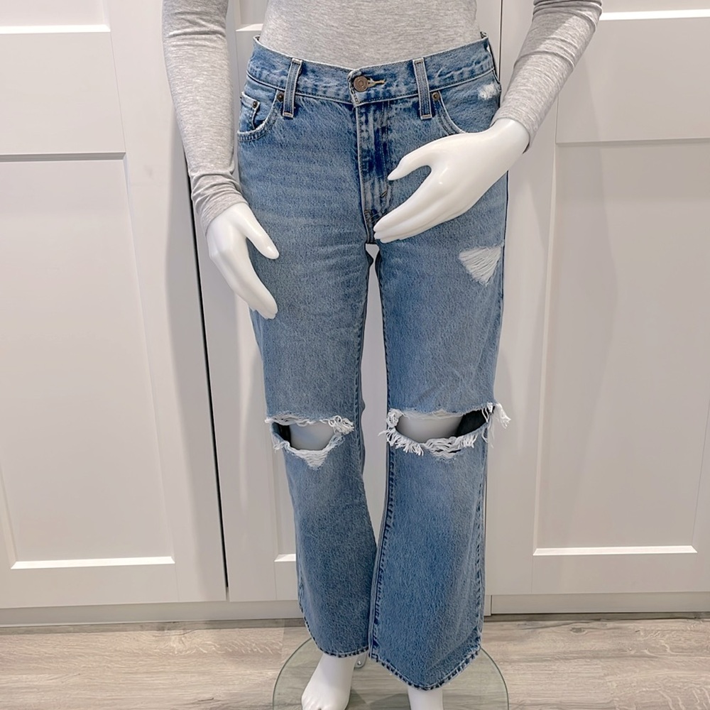 Levi's baggy bootcut jeans size 25